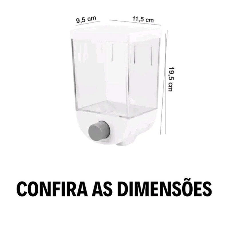 Dispensador Multiuso de Grãos 10Litros